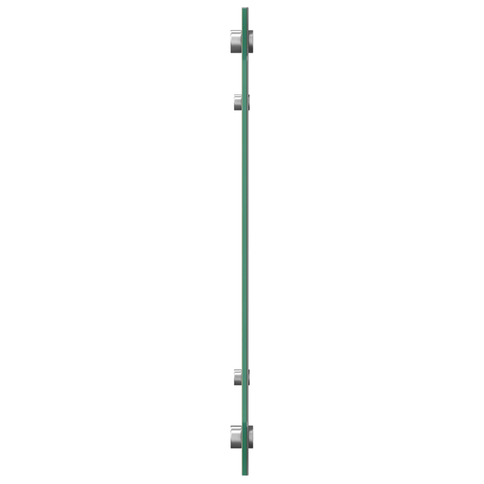Vidaxl keuken spatscherm donkergrijs 90 x 40 cm gehard glas