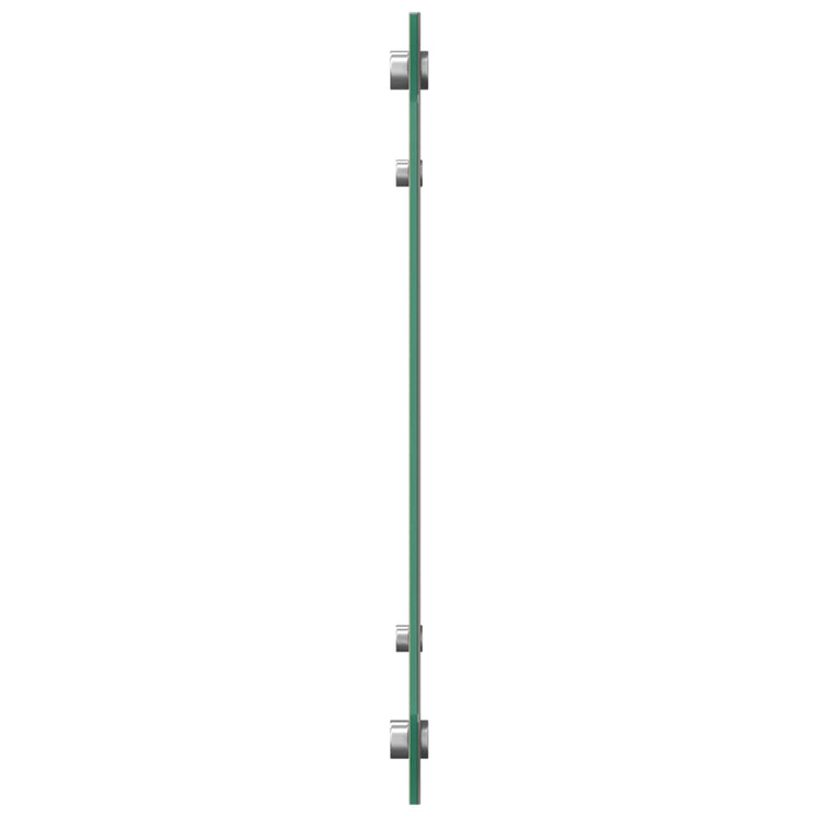 Vidaxl keukenachterwand donkergrijs 90 x 40 cm gehard glas