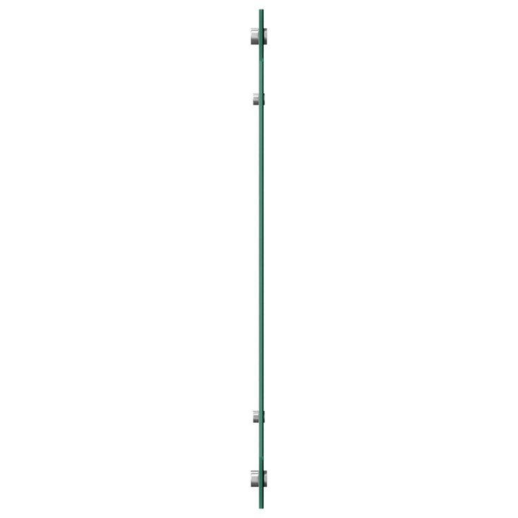 Vidaxl keukenachterwand donkergrijs 90 x 60 cm gehard glas