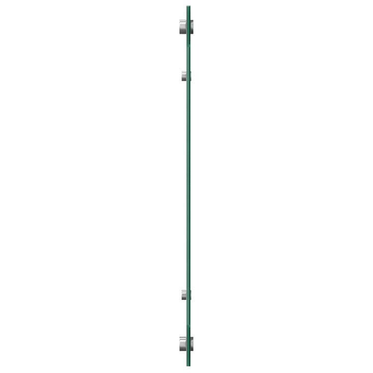 Vidaxl keukenachterwand donkergrijs 100 x 50 cm gehard glas