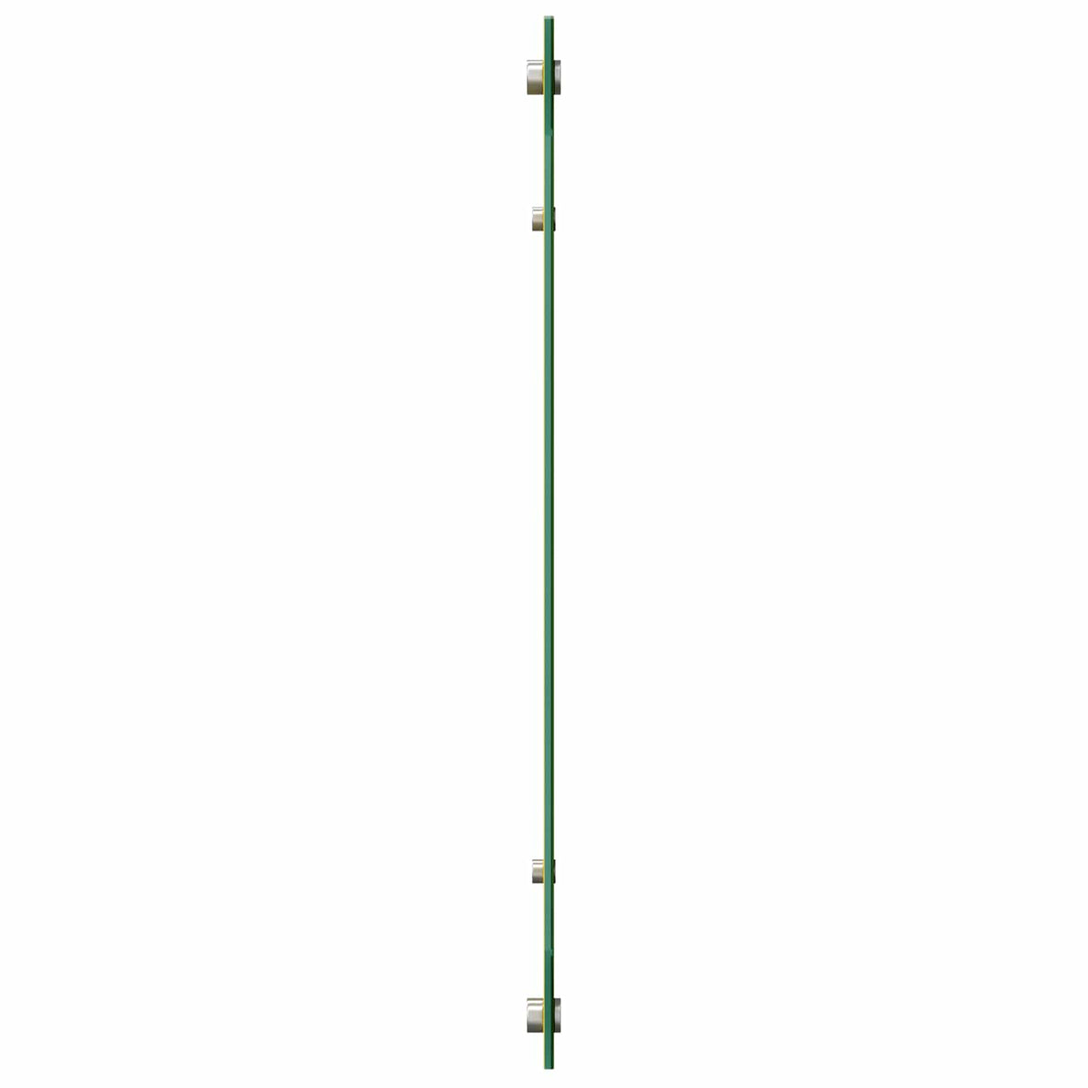Vidaxl keuken spatscherm geel 90 x 60 cm gehard glas