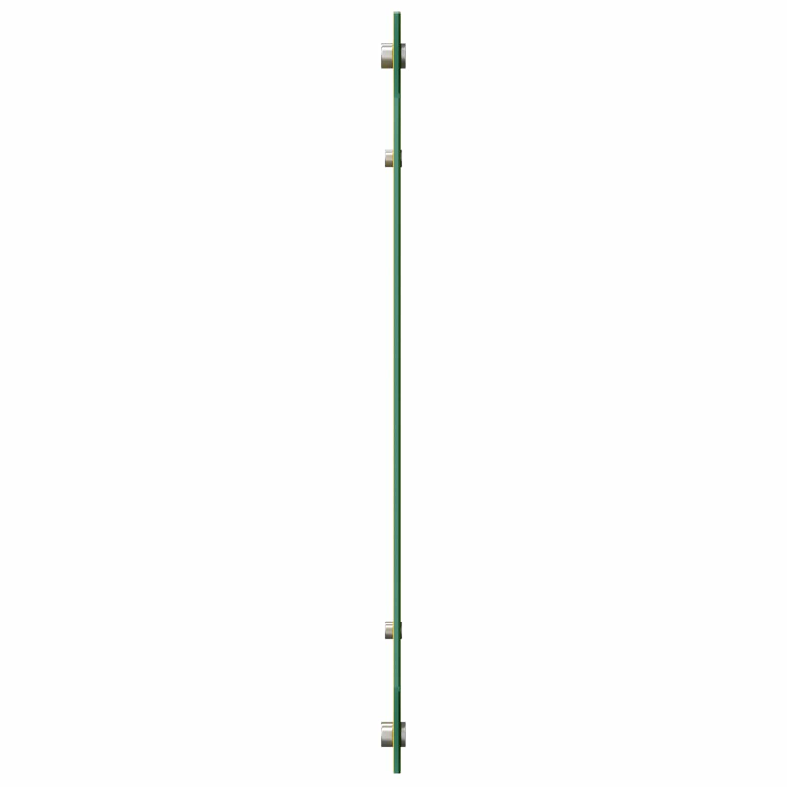 Vidaxl keuken spatscherm geel 100 x 60 cm gehard glas