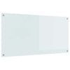 Vidaxl keuken spatscherm wit 120 x 60 cm gehard glas