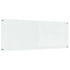 Vidaxl keuken spatscherm doorzichtig 110 x 40 cm gehard glas