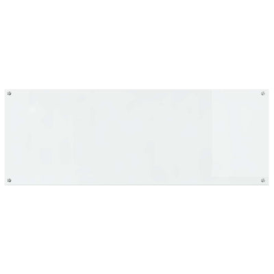 Vidaxl keukenachterwand doorzichtig 110 x 40 cm gehard glas