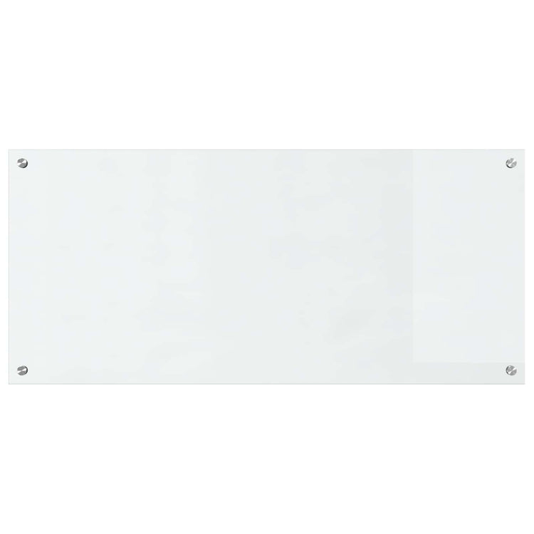 Vidaxl keukenachterwand doorzichtig 110 x 50 cm gehard glas
