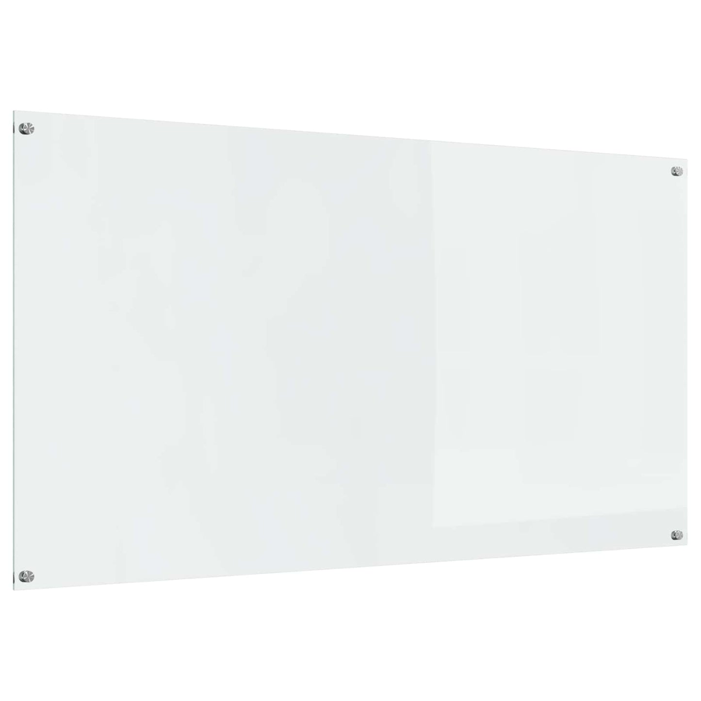 Vidaxl keuken spatscherm doorzichtig 110 x 60 cm gehard glas