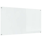 Vidaxl keukenachterwand doorzichtig 110 x 60 cm gehard glas - afbeelding 1