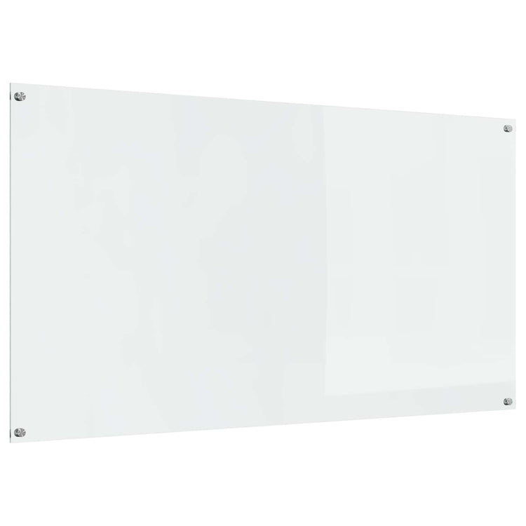 Vidaxl keukenachterwand doorzichtig 110 x 60 cm gehard glas