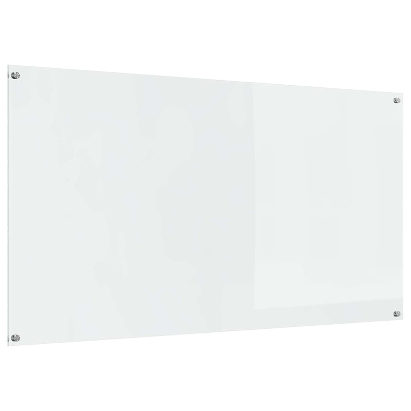 Vidaxl keukenachterwand doorzichtig 110 x 60 cm gehard glas