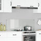 Vidaxl keukenachterwand doorzichtig 120 x 40 cm gehard glas