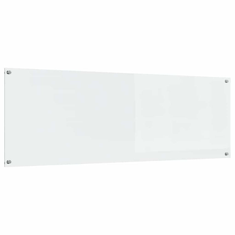 Vidaxl keukenachterwand doorzichtig 120 x 40 cm gehard glas