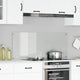 Vidaxl keukenachterwand doorzichtig 120 x 50 cm gehard glas