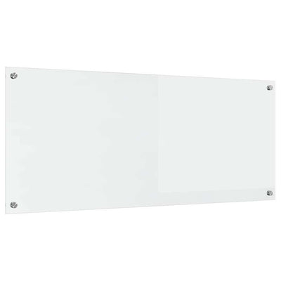 Vidaxl keukenachterwand doorzichtig 120 x 50 cm gehard glas
