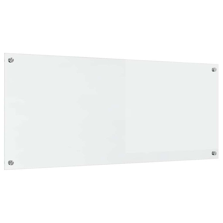 Vidaxl keukenachterwand doorzichtig 120 x 50 cm gehard glas
