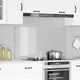Vidaxl keukenachterwand doorzichtig 120 x 60 cm gehard glas