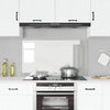 Vidaxl keuken spatscherm doorzichtig 120 x 60 cm gehard glas