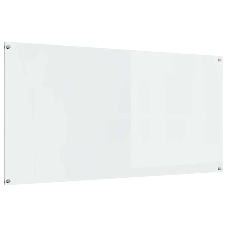 Vidaxl keukenachterwand doorzichtig 120 x 60 cm gehard glas