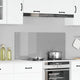 Vidaxl keukenachterwand lichtgrijs 110 x 50 cm gehard glas