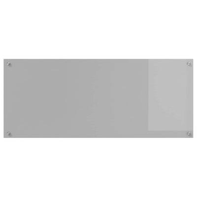 Vidaxl keukenachterwand lichtgrijs 120 x 50 cm gehard glas