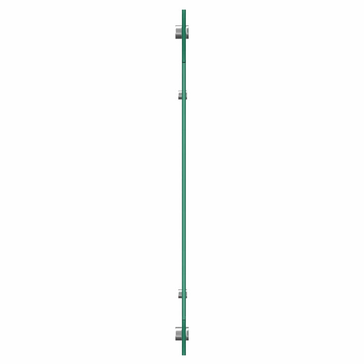 Vidaxl keukenachterwand lichtgrijs 120 x 50 cm gehard glas