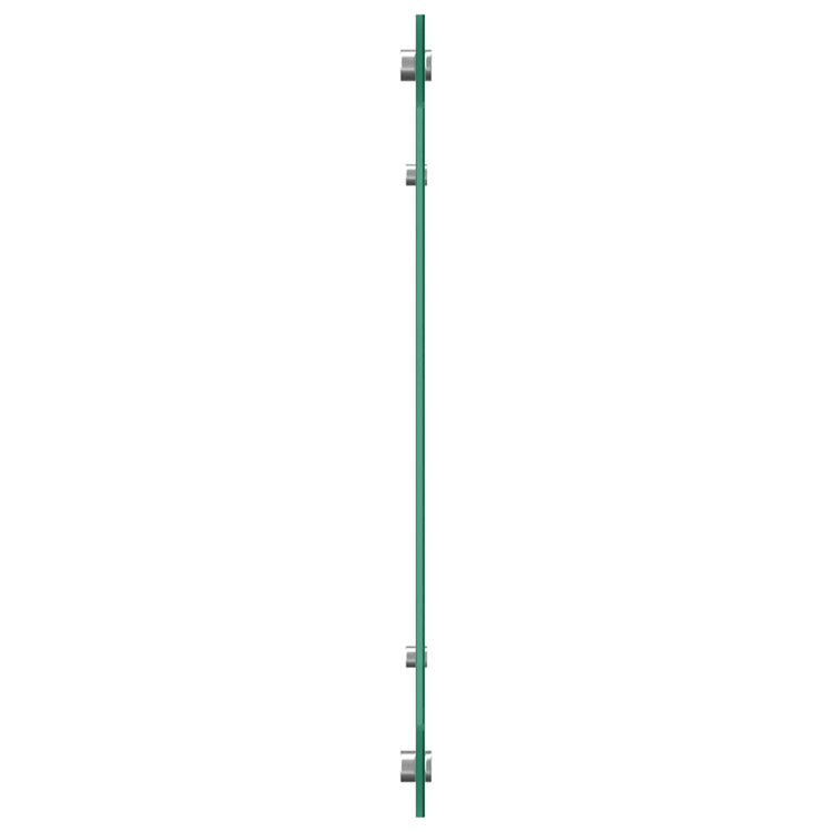 Vidaxl keukenachterwand donkergrijs 110 x 50 cm gehard glas