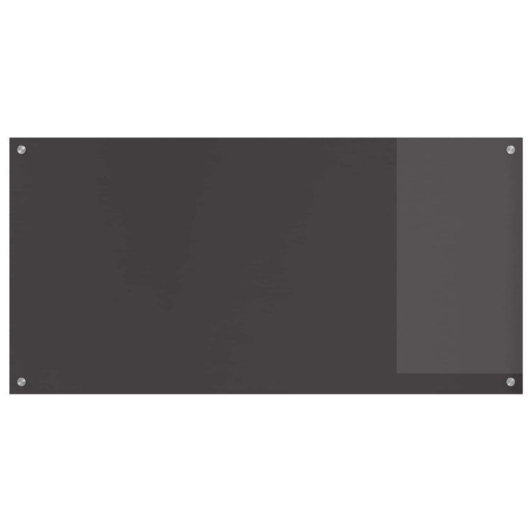 Vidaxl keukenachterwand donkergrijs 120 x 60 cm gehard glas