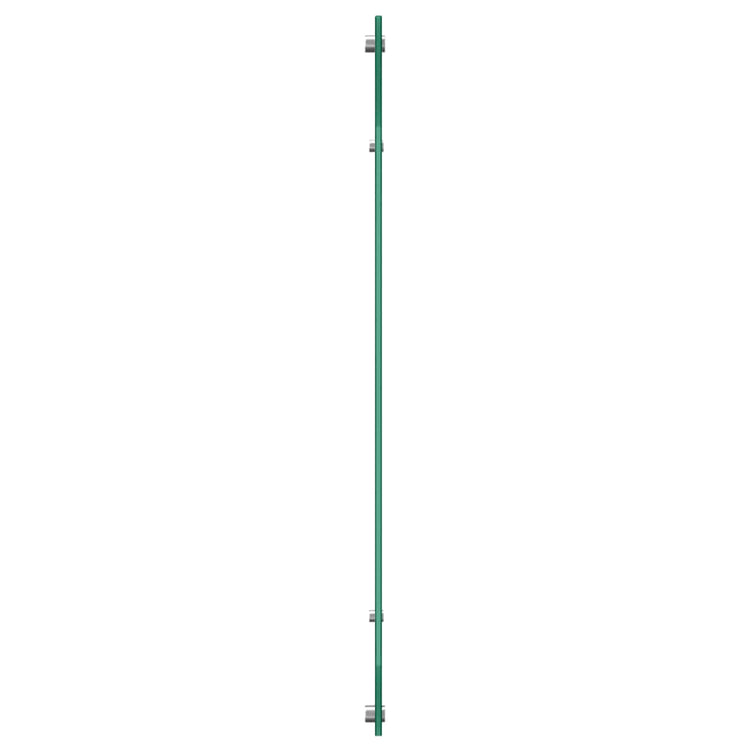 Vidaxl keukenachterwand donkergrijs 120 x 60 cm gehard glas