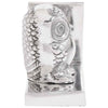 Vidaxl boekensteunen 2 pcs zilver 7 x 9 x 11 cm aluminium