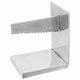 Vidaxl boekensteunen 2 st zilver 11 x 14 x 17,5 cm aluminium