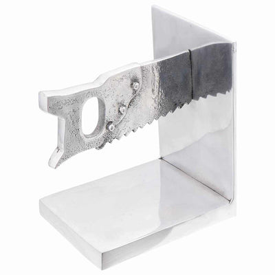 Vidaxl boekensteunen 2 pcs zilver 11 x 14 x 17,5 cm aluminium