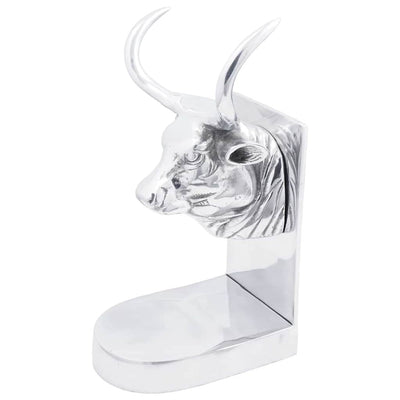 Vidaxl boekensteunen 2 pcs zilver 17 x 15 x 27 cm aluminium
