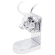 Vidaxl boekensteunen 2 st zilver 17 x 15 x 27 cm aluminium