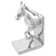 Vidaxl boekensteunen 2 st zilver 11 x 14 x 25 cm aluminium