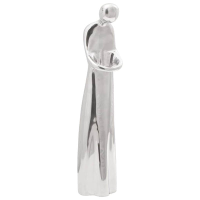 Vidaxl sculptuur zilver 10 x 16 x 49 cm aluminium