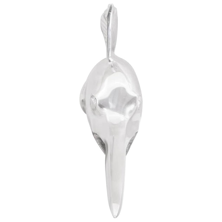 Vidaxl sculptuur zilver 91 x 8 x 26 cm aluminium
