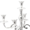 Vidaxl kaarsenhouder zilver 32 x 32 x 79,5 cm aluminium