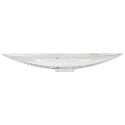 Vidaxl fruitmand zilver 53 x 9 x 10 cm aluminium