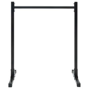 Vidaxl dip station 2 st zwart 55 x 90 x 104.5 cm gepoedercoat staal - afbeelding 3