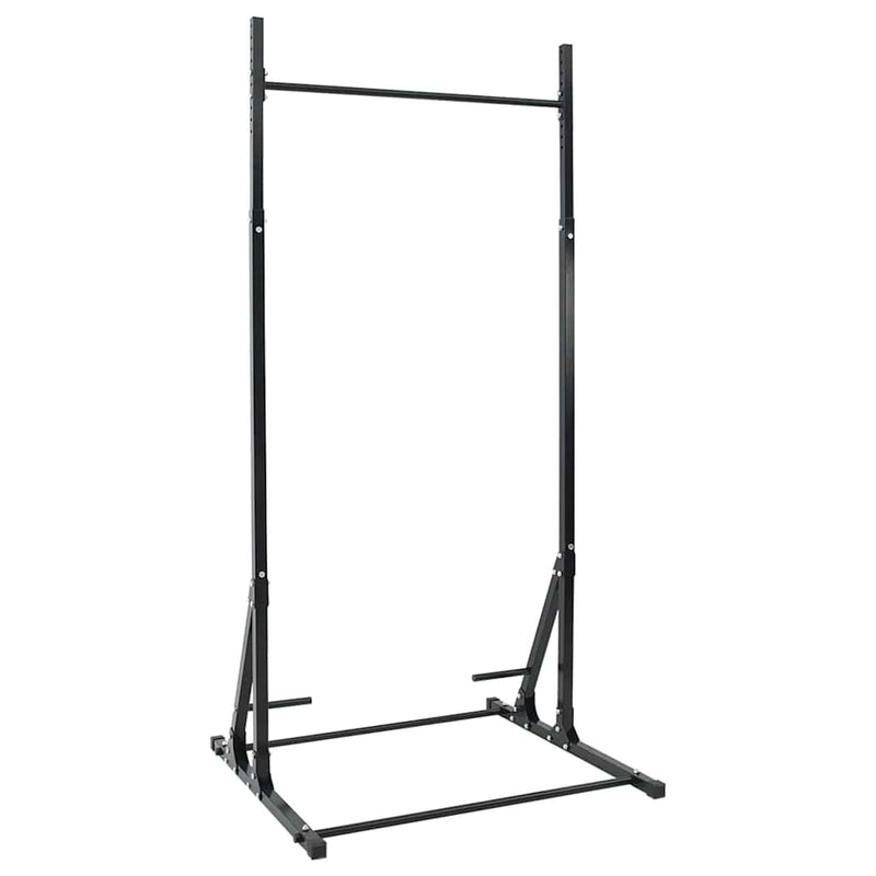 Vidaxl optrekstang station zwart 100,5 x 102 x 234,5 cm
