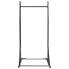 Vidaxl optrekstang station zwart 100,5 x 102 x 234,5 cm