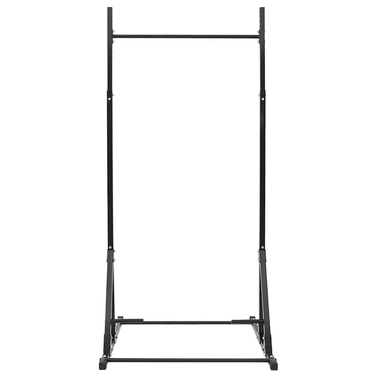 Vidaxl optrekstang station zwart 100,5 x 102 x 234,5 cm
