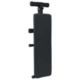 Vidaxl opkrolbank zwart 124 x 33,5 x 55 cm gepoedercoat staal - afbeelding 2
