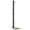 Vidaxl buitenzonne-douche zwart 217 cm pvc en aluminium