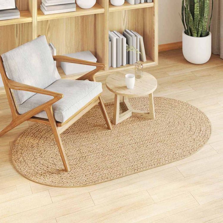 Vidaxl vloerkleed zizur bruin 150 x 80 cm polypropyleen