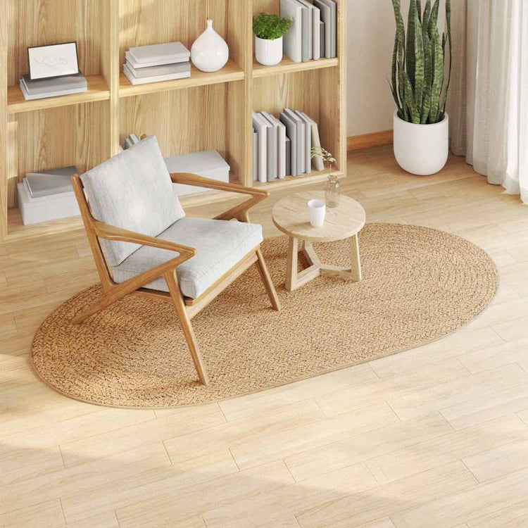 Vidaxl vloerkleed zizur bruin 200 x 100 cm polypropyleen