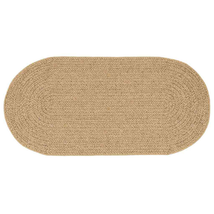 Vidaxl vloerkleed zizur bruin 200 x 100 cm polypropyleen