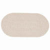 Vidaxl vloerkleed zizur crème 200 x 100 cm polypropyleen