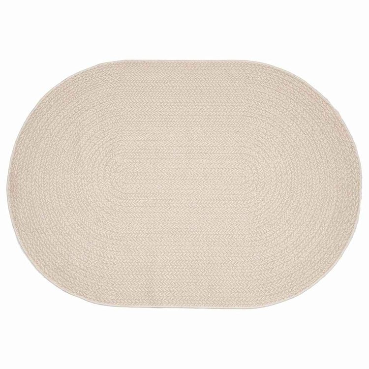 Vidaxl vloerkleed zizur crèmekleurig 200 x 140 cm polypropyleen