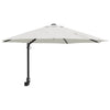 Vidaxl tuinparasol zand 248 x 248 x 148 cm polyester en staal
